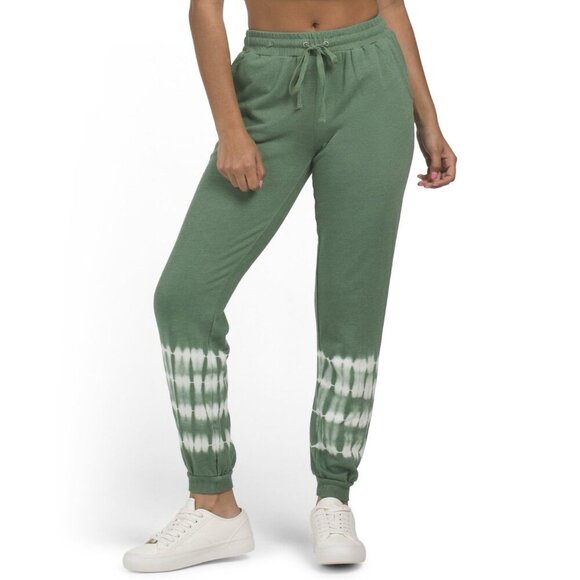 Vince Camuto Women's Jogger Pants Size XS Green Drawstring Pockets NWT $79 - Picture 1 of 16